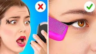 BEAUTY MAKEOVER! Cute Tiny Crafts & Hacks by 123GO! CHALLENGE