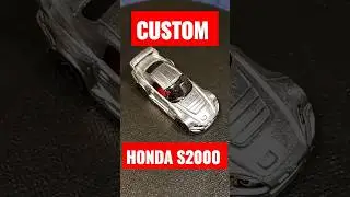 CUSTOM Hot Wheels Honda S2000 ZEMAC Car.!! #customhotwheels