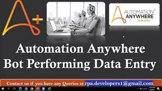 Automation Anywhere Real Time Projects | RPA Sample Projects | Automation Anywhere Project Example