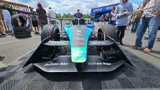 Electric Car Sounds: 2024 Gen 3 Formula E car