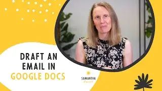 How to draft an email in Google Docs & send it to Gmail in one click