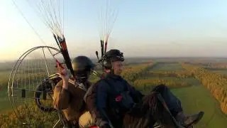 Осень 2014  Полёт на паралёте