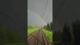 Что видит машинист поезда 🚂
