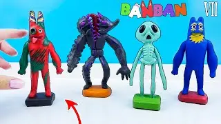 Лепим всех новых БОССОВ GARTEN OF BANBAN 😈 Гартен оф Банбан 7 ✅ Лепка ОК