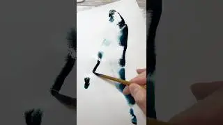 A easy painting technique #art #水彩イラスト #painting #水彩 #水彩絵の具 #透明水彩絵の具 #drawing #ink #drphmartins
