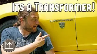 It's Bumblebee! Kind of. Ish. Transformers edition Chevrolet Camaro. LMM Drives Episode 22.
