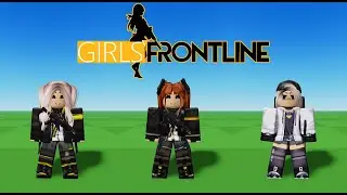 Roblox Girls Frontline Cosplay: UMP-9 UMP-45 AA-12 Outfits [GFL]