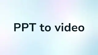 How to Convert PPT to Video with Fliki AI