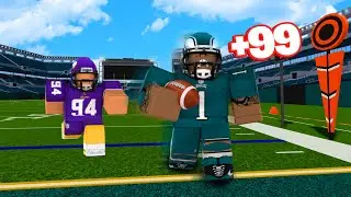 I GAVE JALEN HURTS 99 SPEED IN ROBLOX FOOTBALL FUSION!
