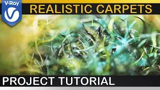 V-Ray | Realistic FLUFFY CARPETS made easy