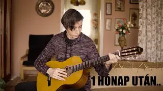 Gitározni tanulok! - 3. rész | 1 hónap után..
