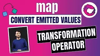28. RXJS - The map operator - Convert the Observable emitted values into different form | (Hindi)