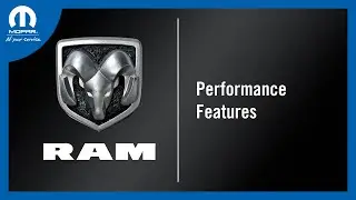 Performance Features | How To | 2023 Ram 1500 TRX