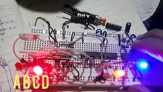 0 to 6 Binary Counter Roll Over