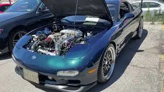 Montego Blue Mazda FD RX7