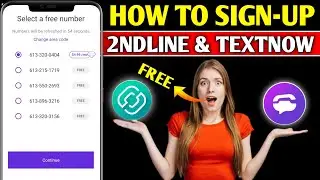 How to create textnow account in 2024 | textnow sign up problem fix 2024 | Create account textnow