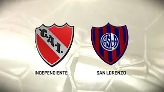 Independiente vs. San Lorenzo. Fecha 10. Torneo de Primera División 2016/2017. FPT