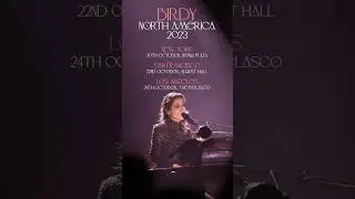 Birdy - Skinny Love live at EartH theatre, can’t wait for our US shows very soon 🇺🇸 #shorts