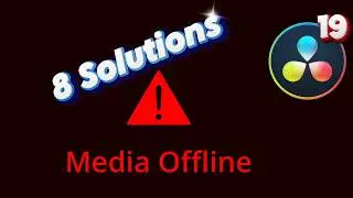 Fix Media Offline FAST: 8 Must-Know Solutions! Davinci Resolve