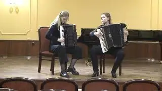 С. Прокофьев. Наваждение. Исп. дуэт аккордеонистов Виолетта Шавшина – Диана Шмакова