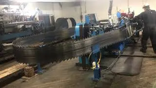 Turning 56’L x 16” W doublecut with chain hoist assistances