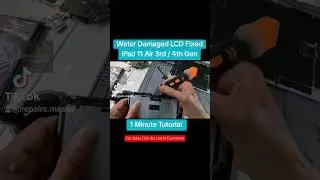 iPad Pro 3rd Gen 11" Water Damaged & LCD Fixed #shorts