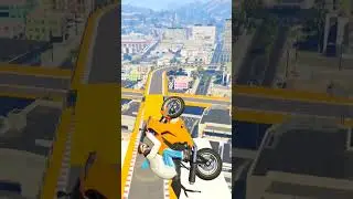 GTA 5 Bike Stunt 🔥 1164 #shorts #viral #gta #gta5