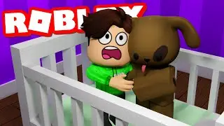 JAG SPENDERADE 24 TIMMAR I EN FÖRSKOLA I ROBLOX... DET GICK INTE SOM FÖRVÄNTAT!