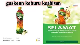 frestea gratis Alfamart terbaru