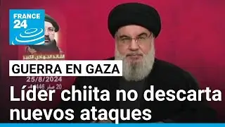 El líder de Hezbolá, Hassan Nasrallah, analizó el mayor cruce de fuego con Israel en décadas