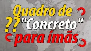 Quadro Mapa-Mundí de Concreto???