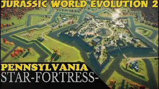 𝙎𝙏𝘼𝙍 𝙁𝙊𝙍𝙏𝙍𝙀𝙎𝙎 - Jurassic World Evolution 2 𝙋𝙀𝙉𝙉𝙎𝙔𝙇𝙑𝘼𝙉𝙄𝘼 Sandbox Park Tour