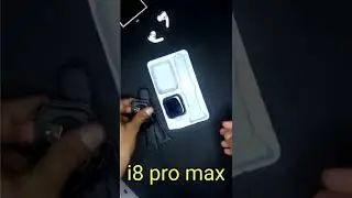 i8 Pro Max Smartwatch Unboxing and Review in 1min || 