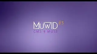 Страницы в Adobe Muse. CMS MuWID