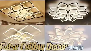 False Ceiling /3D design /Free Ideas /Architecture /#K- Architect creative ideas.
