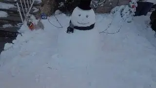 WE BUILT A SNOWMAN