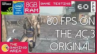 Assassin's Creed 3 PC on 920M Low End Laptop (60 FPS)