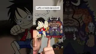 Luffy vs kaido, extremamente possivel #anime #luffy #kaido #onepiecr #darthvaldo #shorts