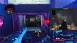 *NEW* World at war zombies arcade game on Cold war #Forsaken