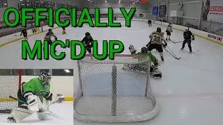 OFFICIALLY MIC'D UP... GoPro Hockey Goalie