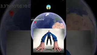 Huge Hand😱on Google Earth 