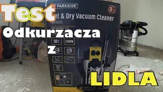 Test odkurzacza z Lidla Parkside PWD 30 A1