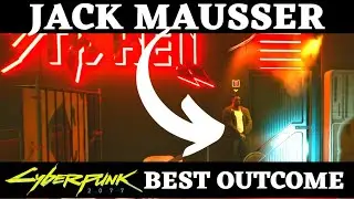 Get to Jack Mausser in VIP area Find Jack Mausser Cyberpunk 2077 An Inconvenient Killer AVOID COMBAT