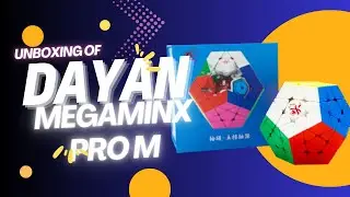 Unboxing of DaYan Megaminx Pro Magnetic | தமிழில் | MA Cubing