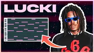 How to make VIBEY BEATS for LUCKI FAST! (FL Studio 20 Tutorial)