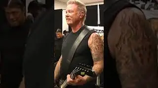 JAMES HETFIELD IMITATING MALCOLM YOUNG (AC/DC) 