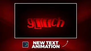 NEW GLITCH TEXT ANIMATION \ - free xml preset | alight motion