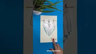 DIY “Ghost X-ray” light-up card. Easy and fun paper electronics project for beginners.