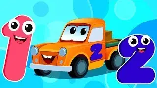 Numbers Song - Learn to Count with Zeek And Friends & More Car Cartoon Videos - Live
