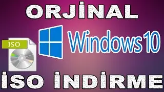 Microsoft Sitesinden Orijinal Windows 10 İso İndirme